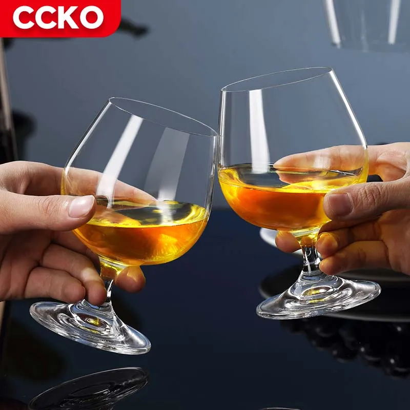 Wholesale Crystal White Glassware 15oz Logo Custom Wine Glasses Set Red Wine Glass Cup Brandy Whiskey Glass Cognac Glasses