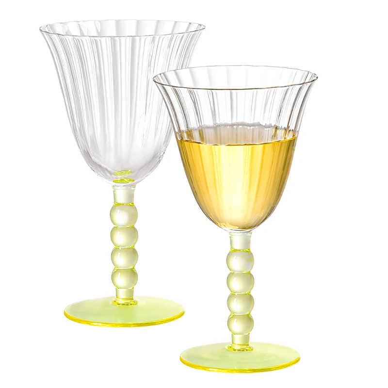 MEIZHILI Glass Cup Wine Glasses Hand Blown Glass Sales Excellent Reusable Top Tropical Western Sport popular Wine Globlet set
