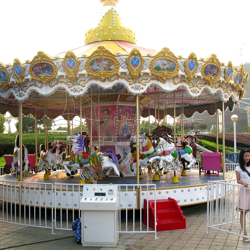 Amusement park rides sea carousel merry go round carousel for sale for sale
