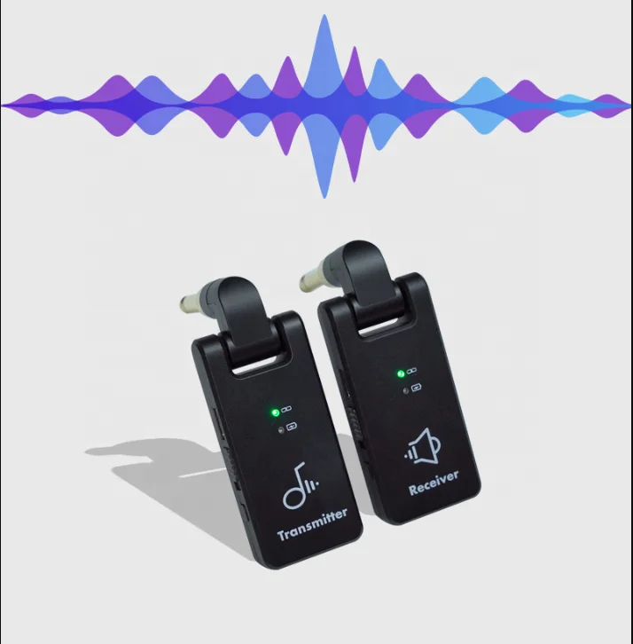 Wholesale cheap price OEM custom Instrument wireless receiver transmitter 2.4G Guitar wireless transmission system