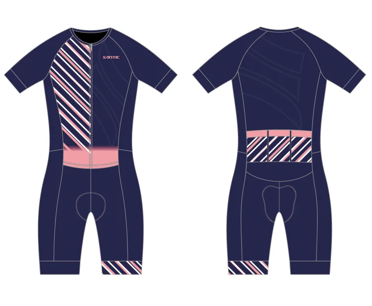 Santic Custom Aerodynamic Cycling Skin Suit Cycling Speed Suit Cycling wear