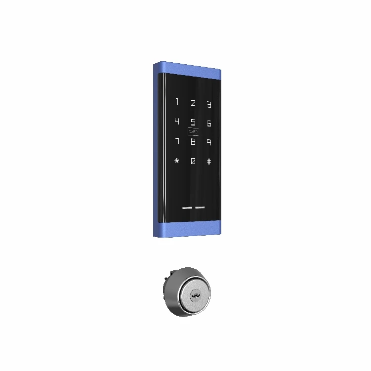 JIXIN J007 Good Price 80 PIN codes Smart Home Door Lock With Remote Control