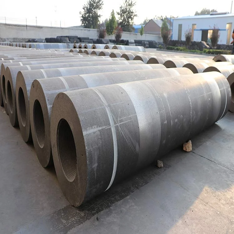 Kazakhstan popular Graphite electrode RP 550mm 2100mm with nipples