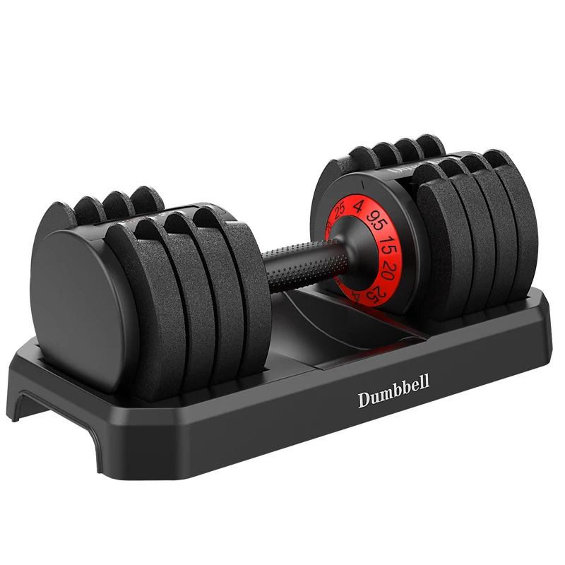 SWIFT A-DB02 New Design Adjustable Dumbbell Flat and Safe Locking 20 Kg Cast Iron Dumbbell Set