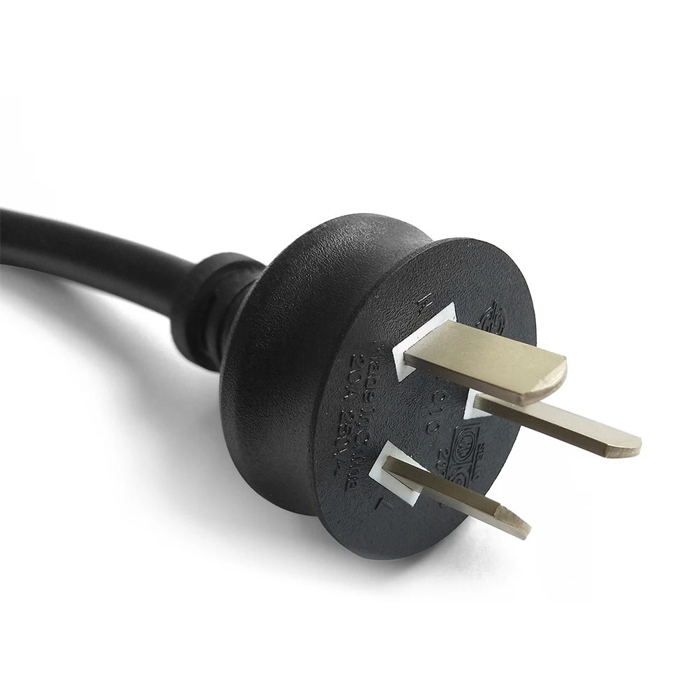 Custom Argentina power cords ce plug 3 pin power cord for wholesale