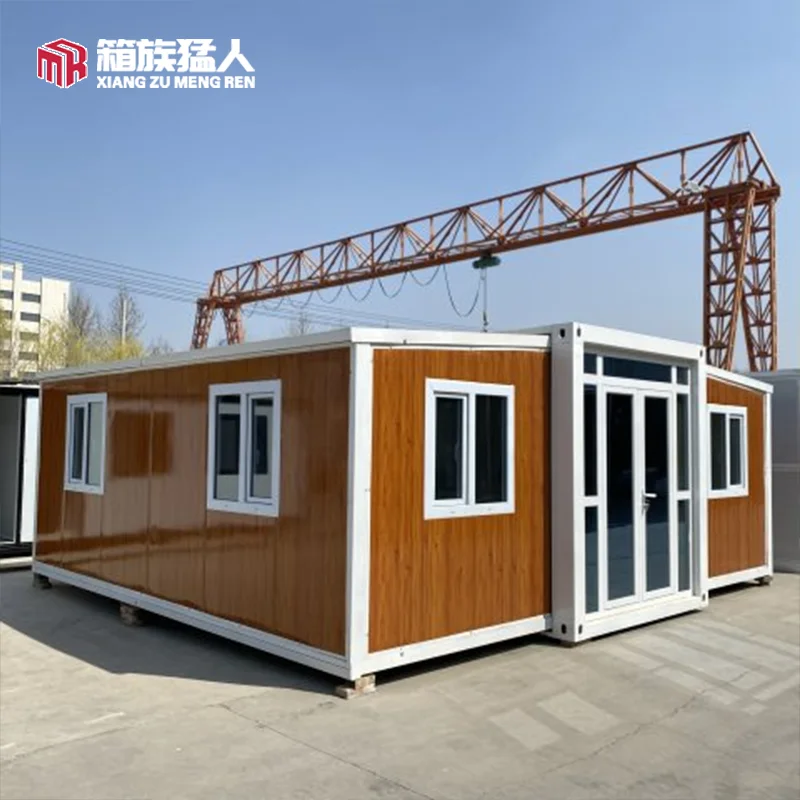 Factory Prefabricated House Free Shipping Expandable Container House with 3 Bedrooms for Sale