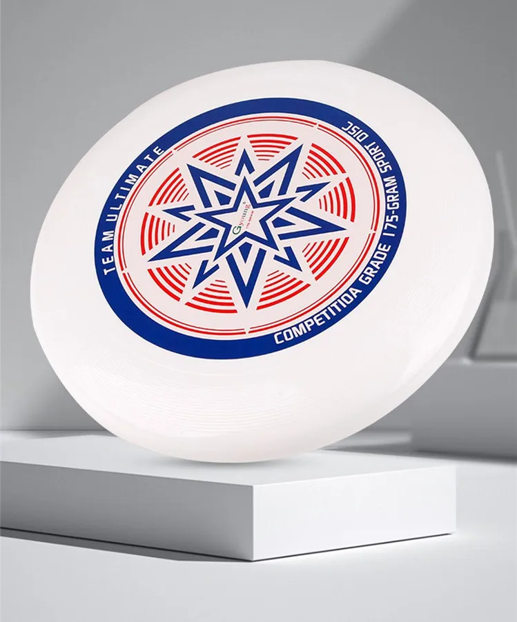 Пользовательский логотип шаблон 175 г Клубные специальные соревнования тренировочные Фрисби Максимальная скорость полета диски
