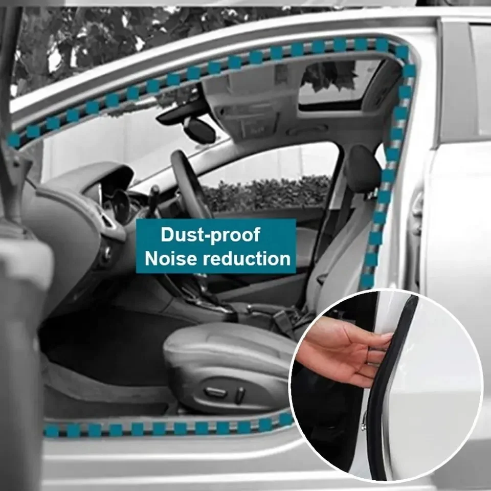 Extrusion rubber U-channel edge trim strip car door rubber EPDM seal profile