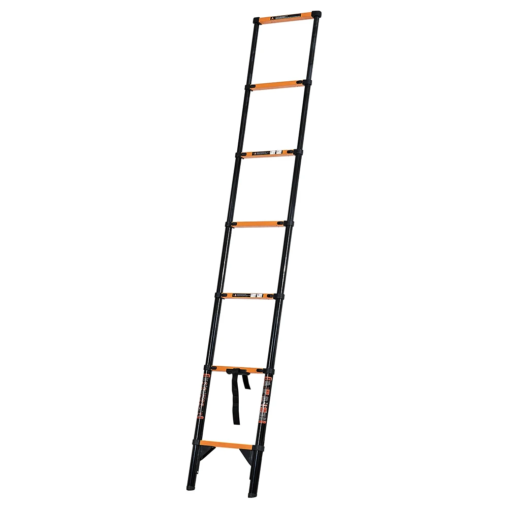 long lasting corrosion resistant carbon steel ladder Promotion carbon steel adjustable multi-purpose telescopic ladder