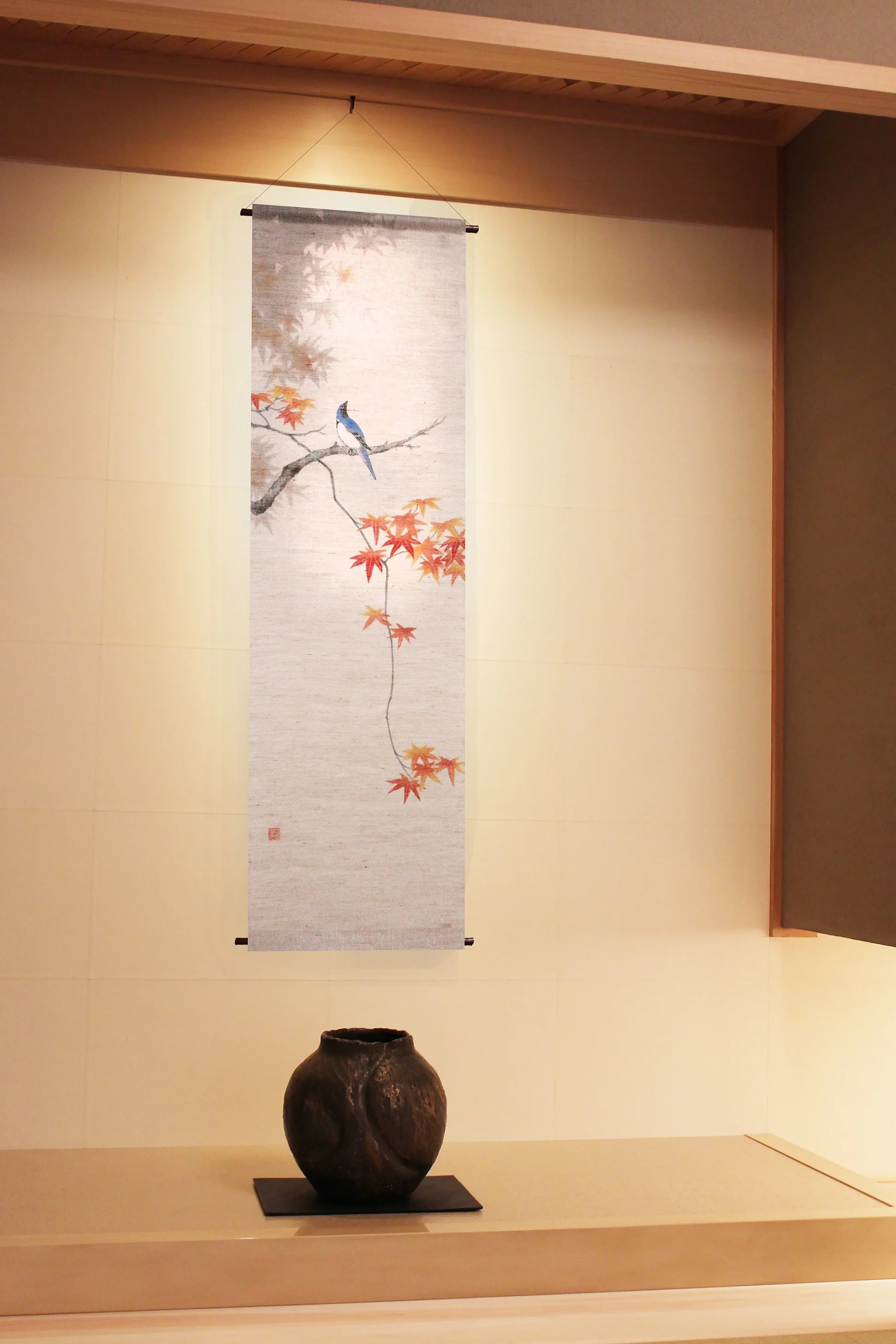 Japanese shelf home decor interior wall decoration for living room