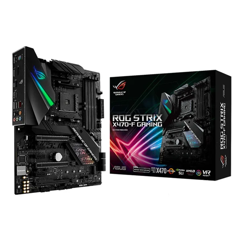 ROG STRIX X470-F GAMING overclocked gaming motherboard for ASUS AM4