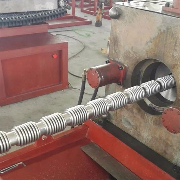 Corrugated stainless steel flexible hose making equipment