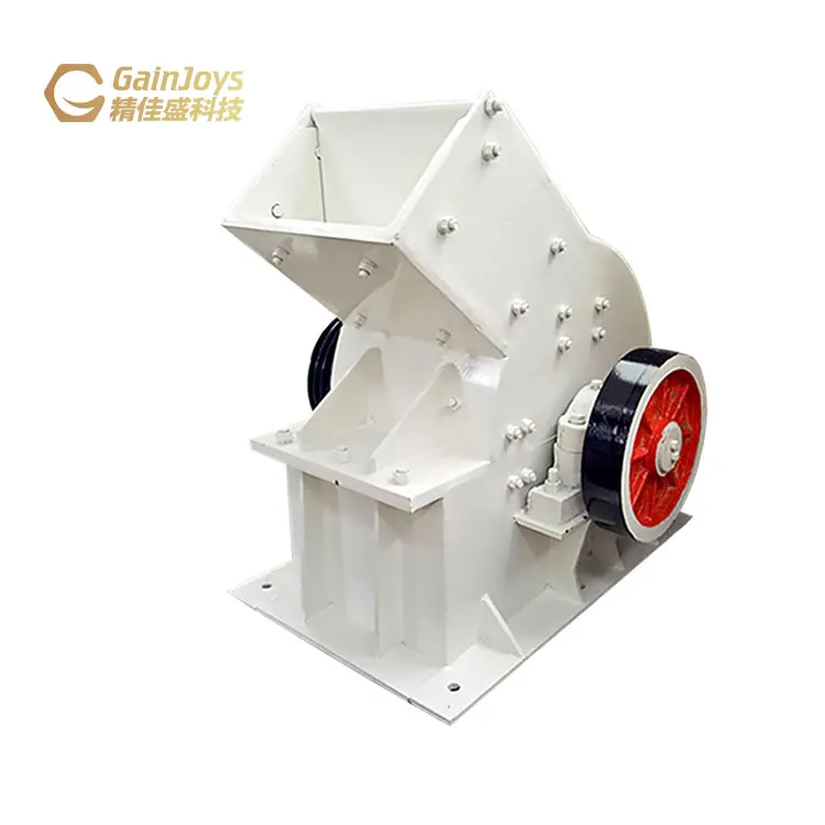 Mobile mini small used granite glass rock crasher ores hammer crushing machine stone crusher