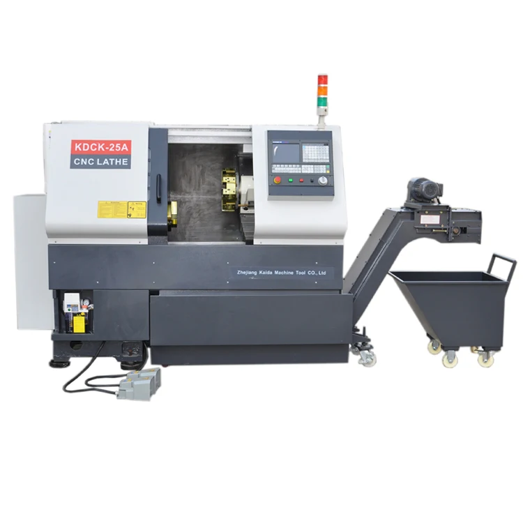 Chinese Turning Machine CNC Lathe With Automatic Bar Feeder