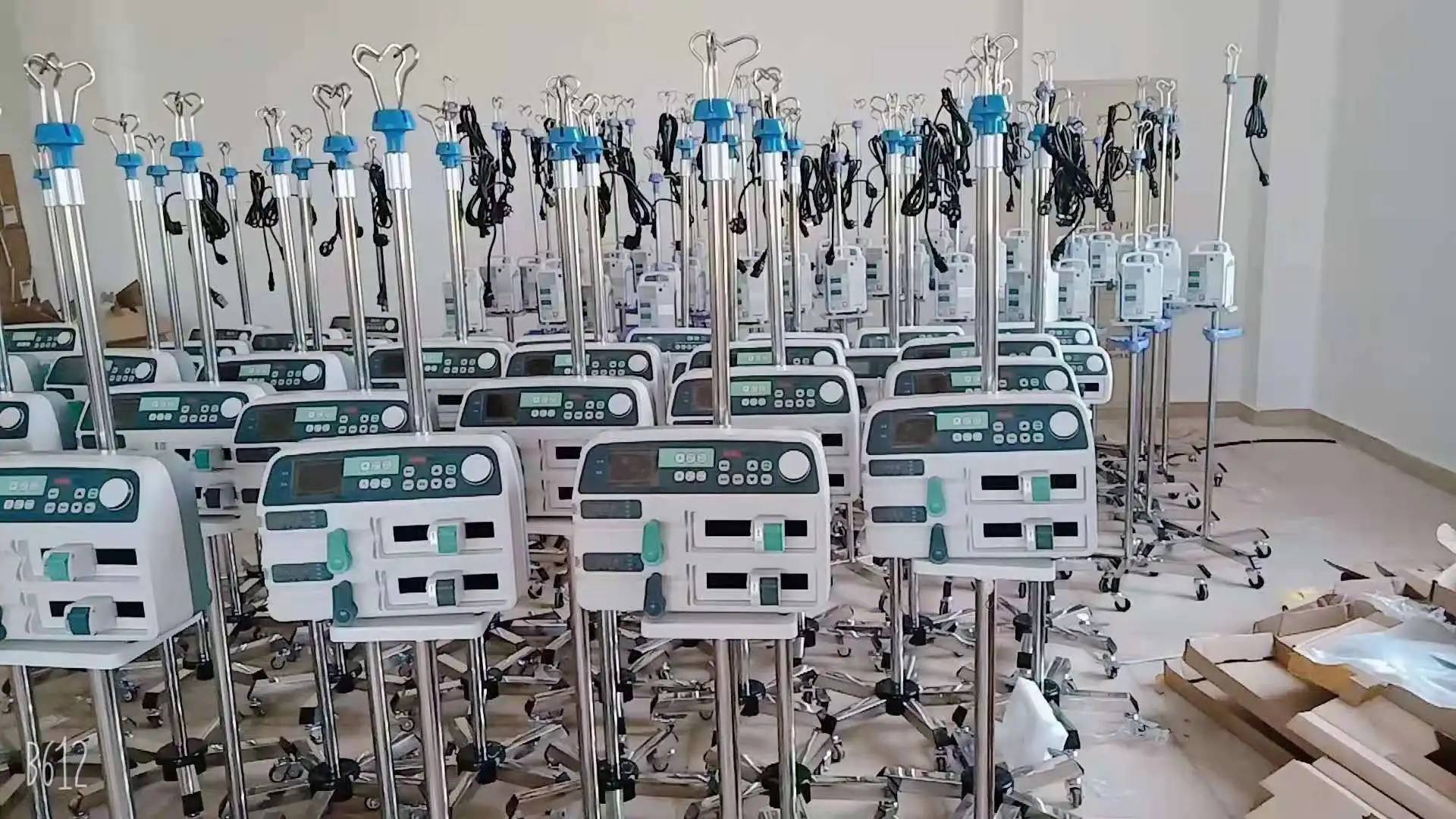 Low MOQ Syringe Pump KL-702 Hospital Standard Portable Double Channel Syringe Pump