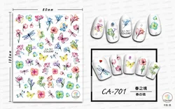 CA 701-779 korean 3d nail sticker decoration cat catling kitten kitty kitling image design nail accessory nail sticker