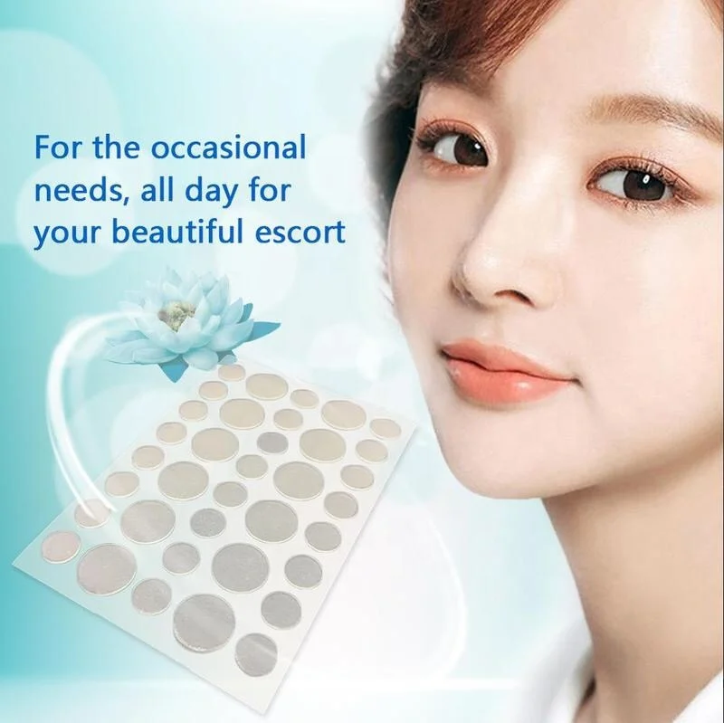 36 count Hydrocolloid Acne Pimple Patch for Covering Zits and Blemishes,Size can be selected according to the size of the acne