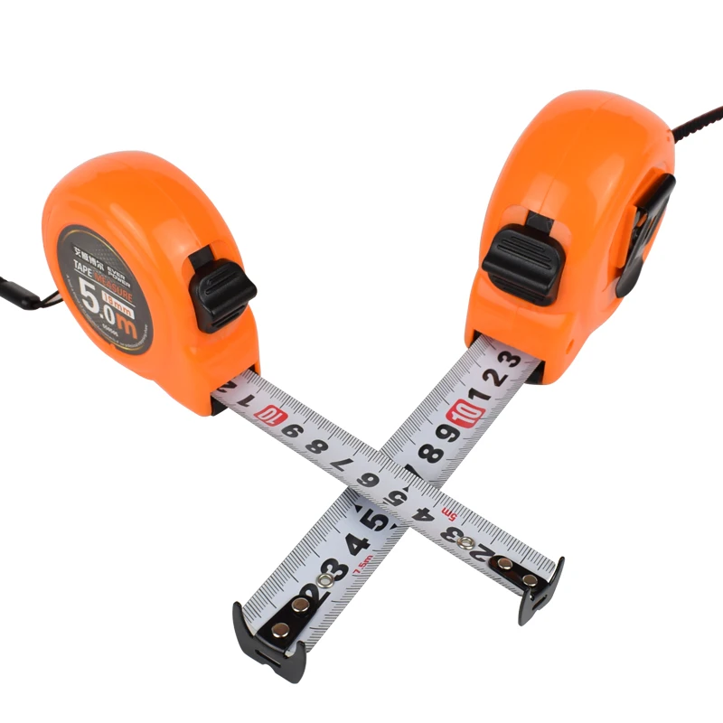 Stainless steel and corrosion resistant multifunctional telescopic measuring brand 5m tape measure