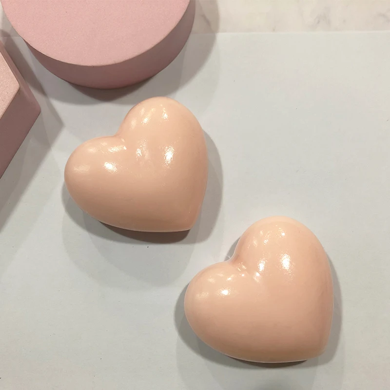 OEM/ODM Peach Thin Buttocks Handmade Soap Reduce Underarm Pigmentation Moisturizing Heart Slimming Private Care Soap