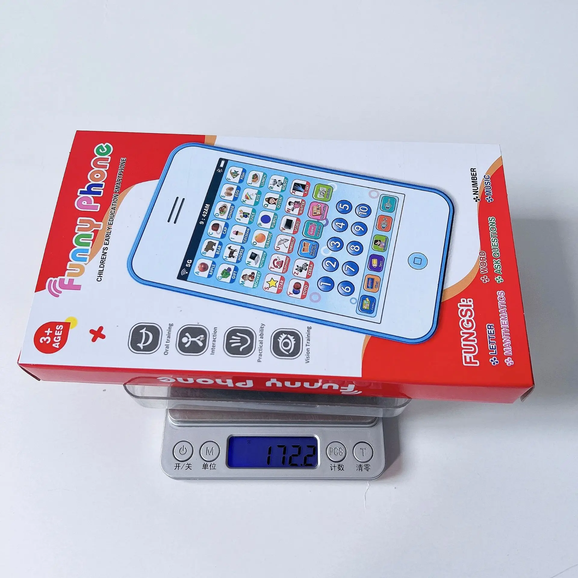New design Early Intelligent toy educational English Tablet kids toys educational Learning Machine educational toys for kids