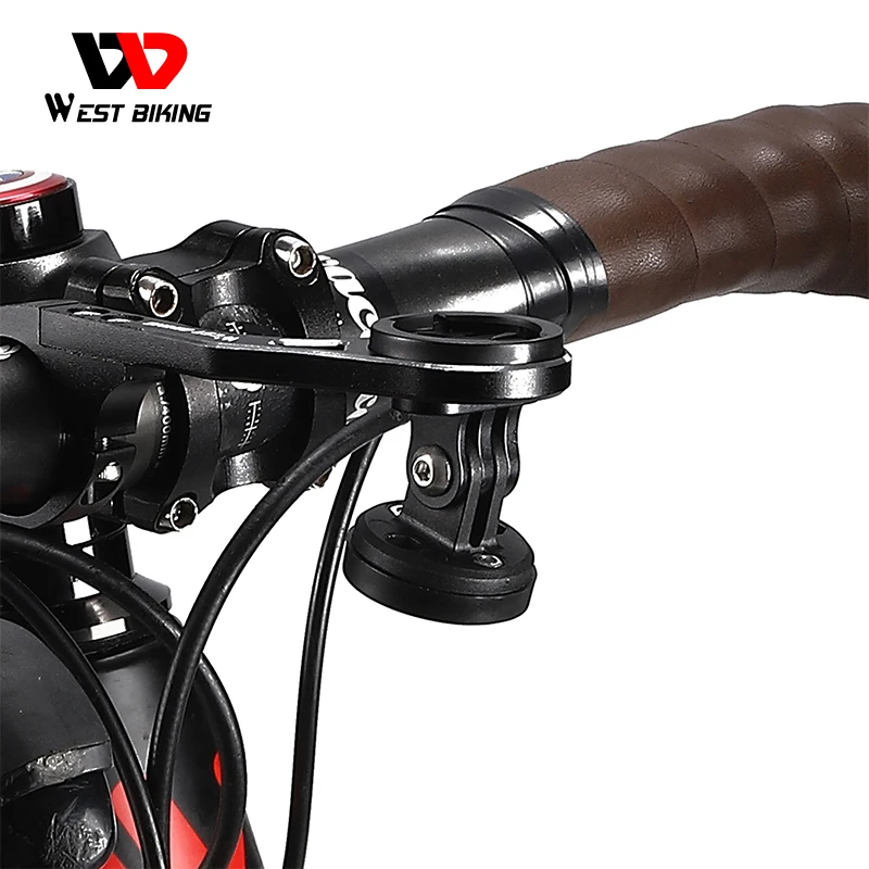 WEST BIKING Mountain Bike Accessories Bicycle Light Parts Base Magicshine Light Undermount Bicycle Computer Bracket Base