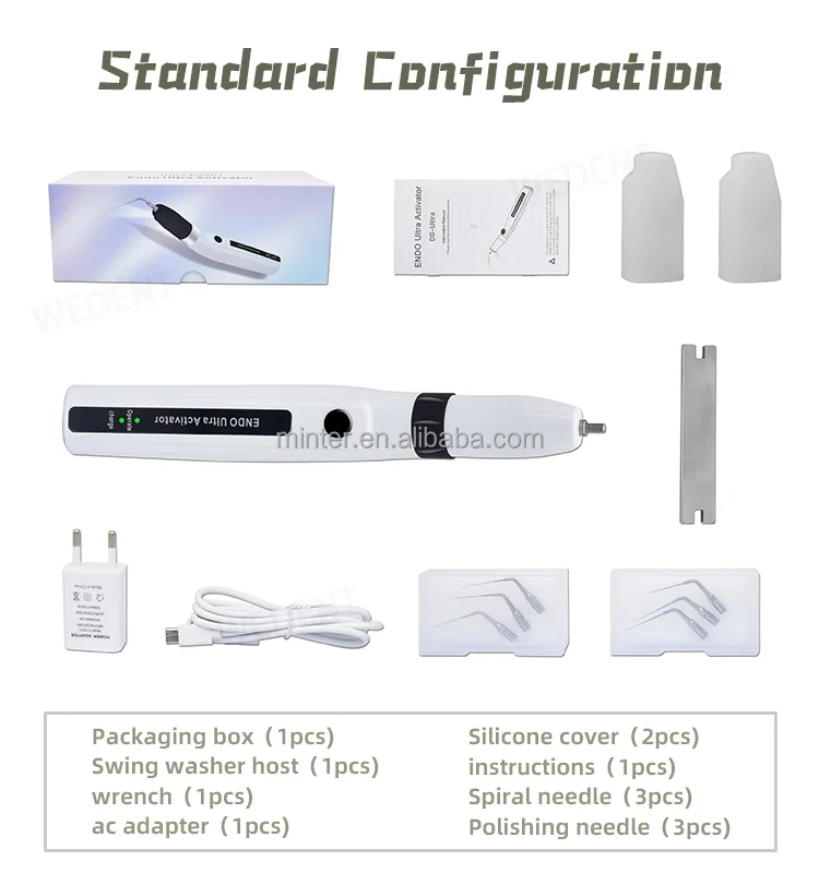 Factory Direct Supply Dentistry Sonic Cleaning Irrigating Activator Cordless Ultrasonic Dental Endo Root Canal Activator
