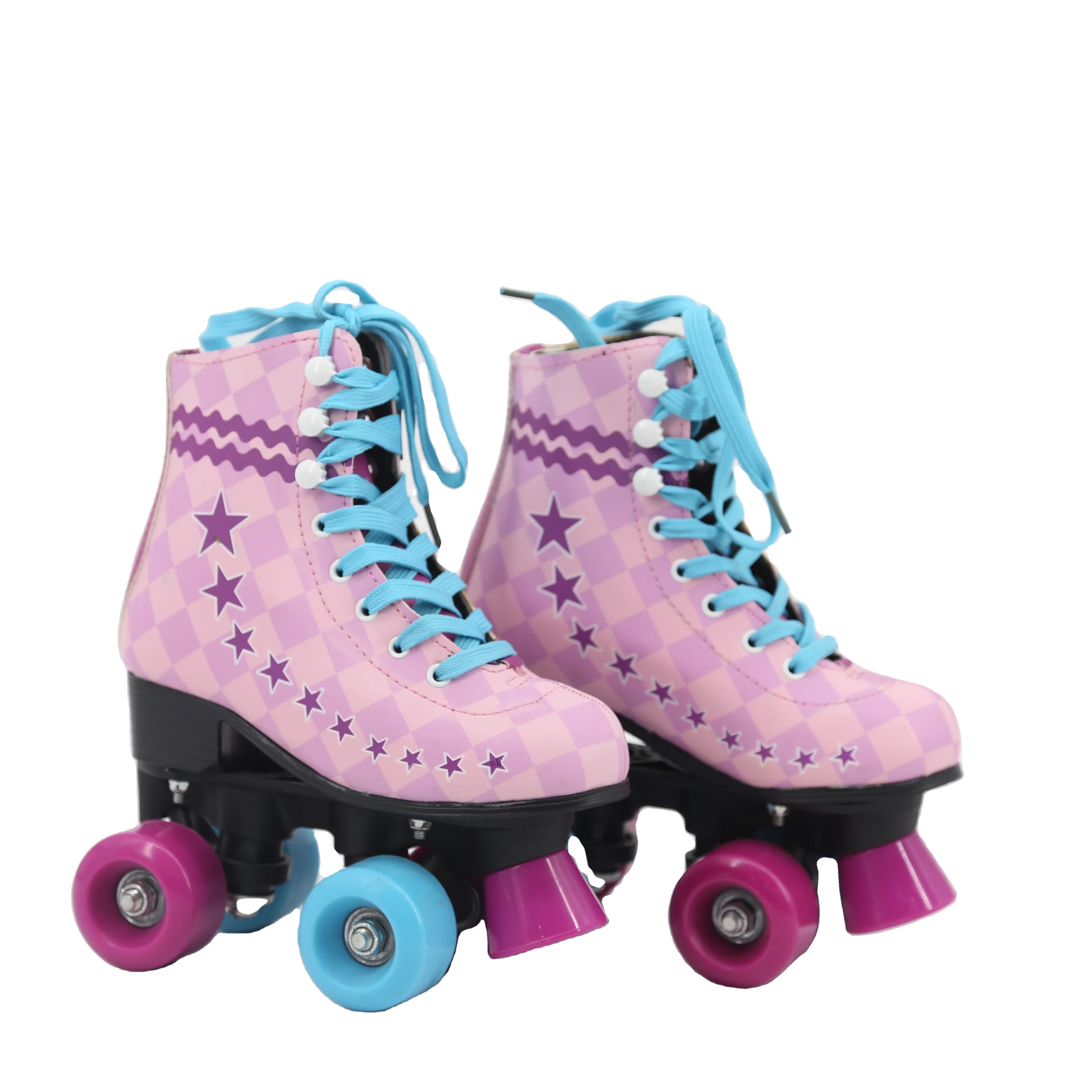 Factory price roller skates four wheels outdoor sports flashing roller for kids and adults