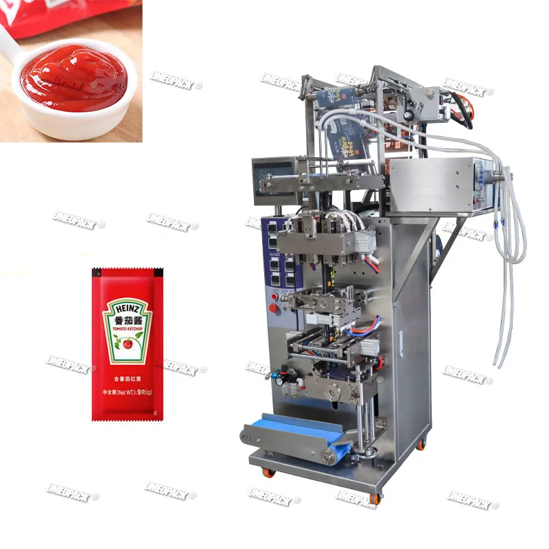Liquid Filling Sealing Automatic  Sachet Pouch Packaging Machine