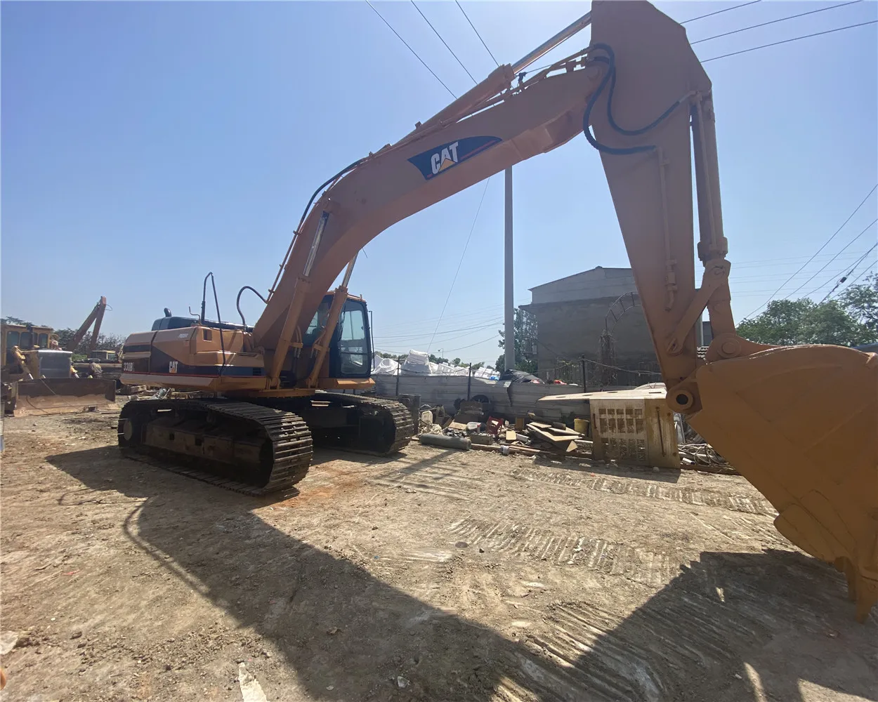 Japanese CAT 330BL Long Reach Crawler Excavator Used Caterpillar 30ton Tracked Excavator 330C
