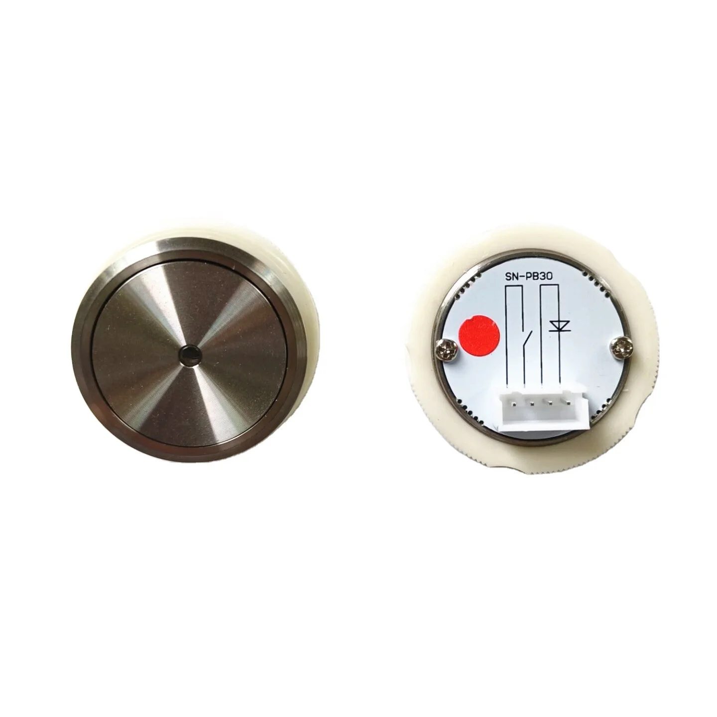 SN-PB30 Bimore Elevator Push Button Lift Anti Vandal Button Light Color Red and Blue