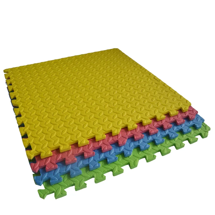 Plain Color Non-toxic Gym Judo EVA Flooring Puzzle Foam Mats