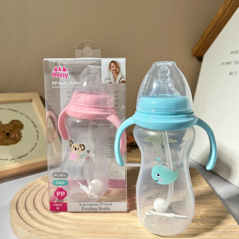 Factory Wholesale Wide Mouth Bottles Silicone Baby Feeding Milk Bottle For Baby