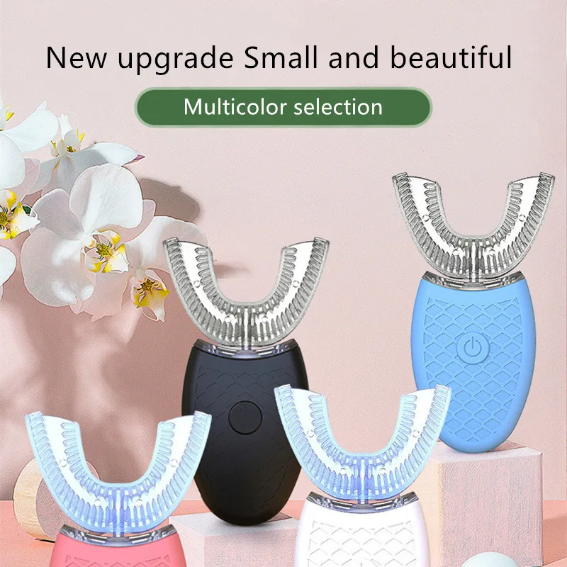 Myoung toothbrush 360 uv toothbrush sterilizer wholesale silicon  u-shaped Electric rechargeable automatic whiting toothbrush
