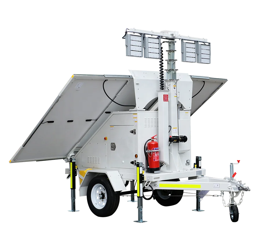 mobile solar tower DC48V led light