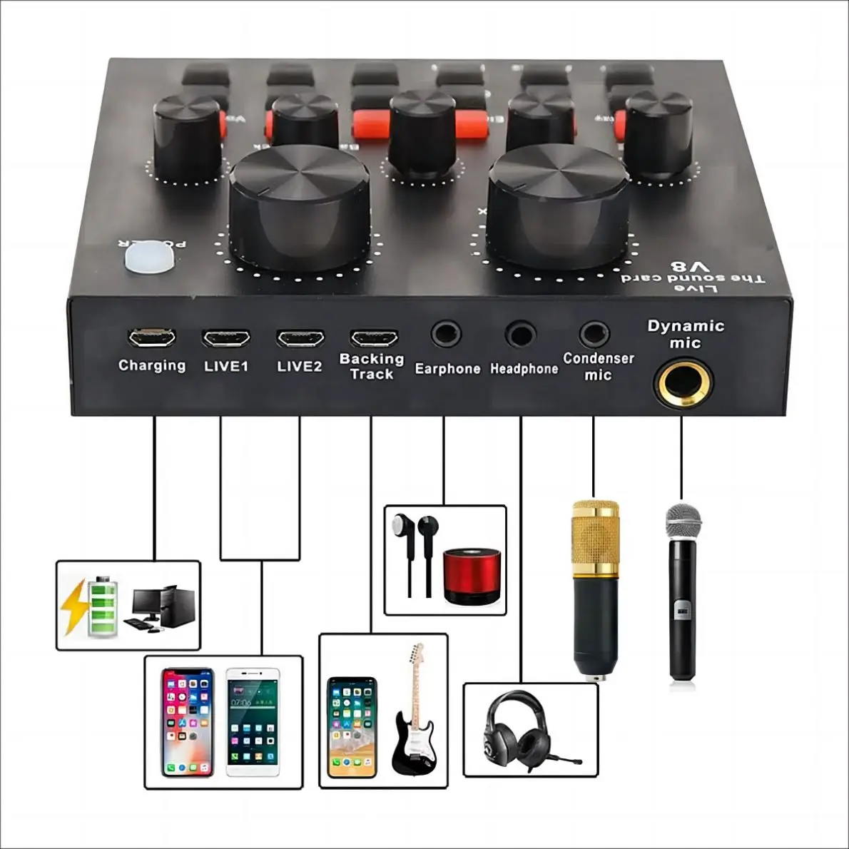 Multifunctional Usb Gaming Microphone For Wholesales Microphone Usb Stick