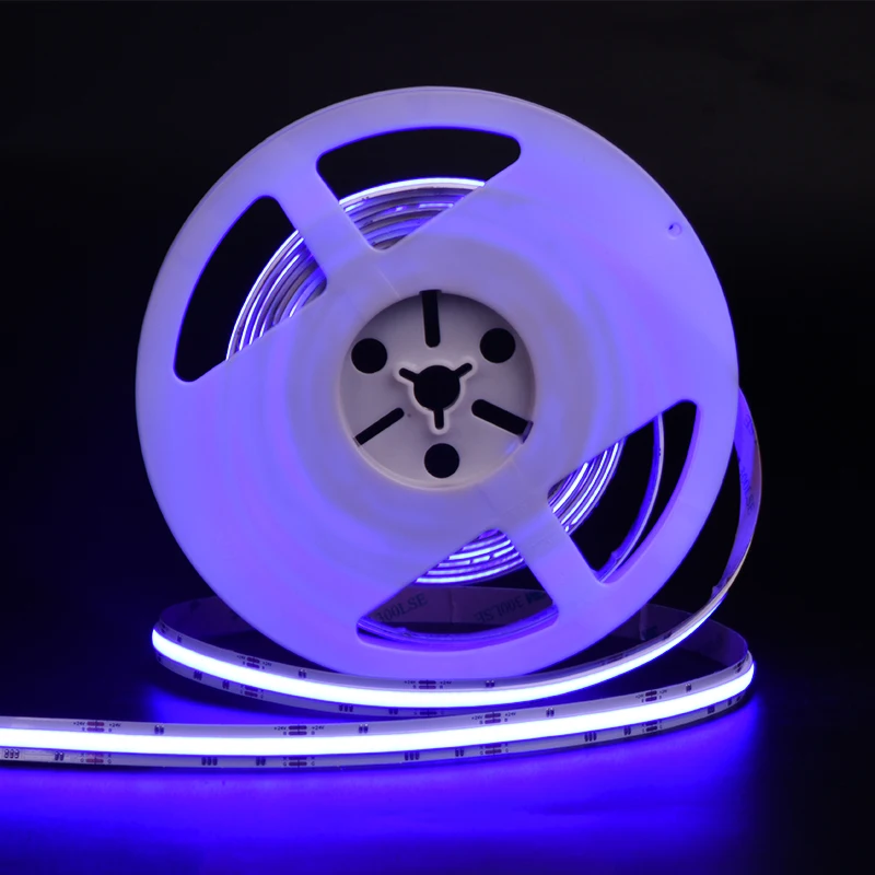 Decoration Light 480 840 Chips LED Strip Light Cob Tape RGB COB LED Strip 2700k 3000k 4000k Smart LED Strip for Home Lighting