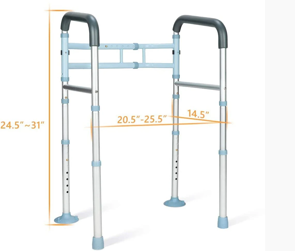 Heavy Duty Medical Toilet Safety Frame for Elderly, Handicap and Disabled