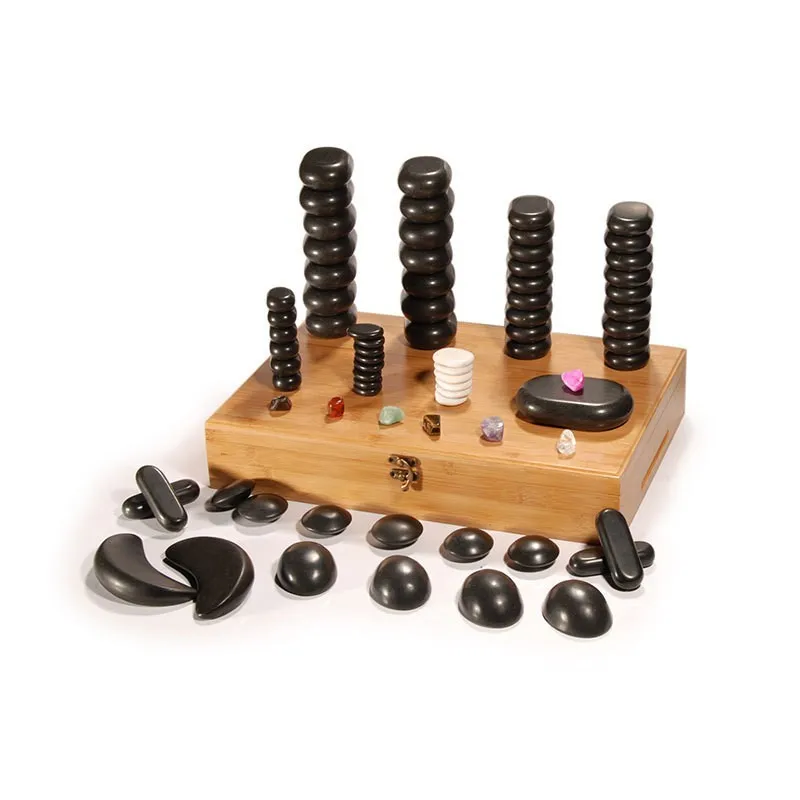 hot seller massage stone for Spa Safety Lava Natural Stones Energy Massage Hot Spa Rock Basalt Stones