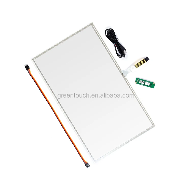 5 Провода 18,5 дюймов сенсорный экран Стекло резистивная сенсорная панель EETI usb Сенсорный пульт управления