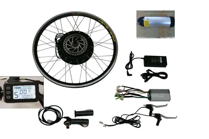CE Electric bike kit 26' Ebike kit Hub Motor Drive Front Rear Wheel Motor  20-29inch factory price ebike kits