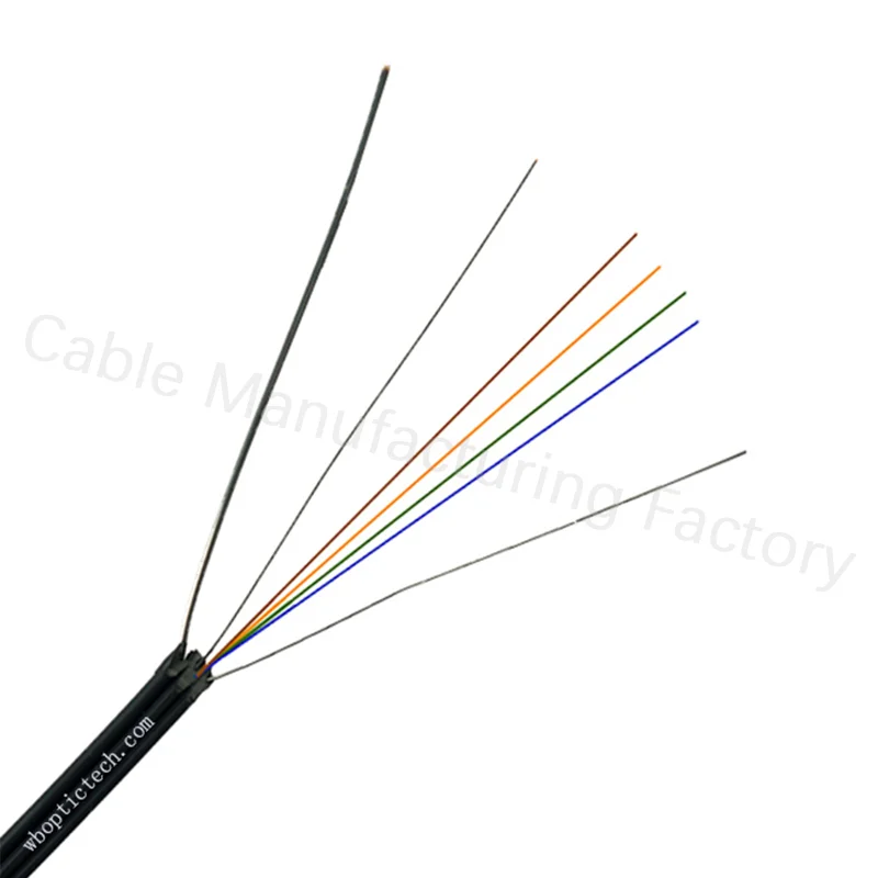  Наружная самонесущая стальная проволока 1 2 4 6 сердечников g657a1 ftth прямой