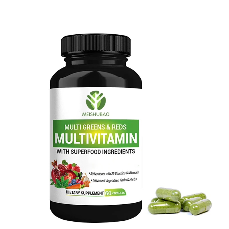 OEM Multivitamin Capsules Vitamin A,B2,B6,B12,C,E Capsule Multivitamin And Mineral Capsules Multivitamin Pill