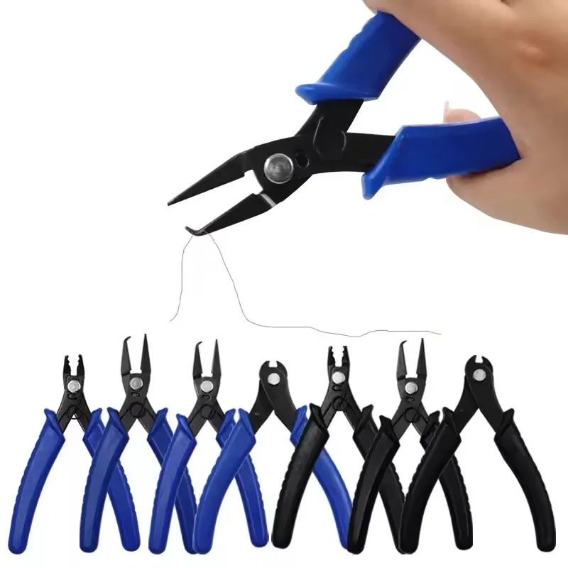 Multifunctional Hand Tools Jewelry Pliers Equipment Round Nose End Cutting Wire Pliers For Jewelry Making Handmade Accessories