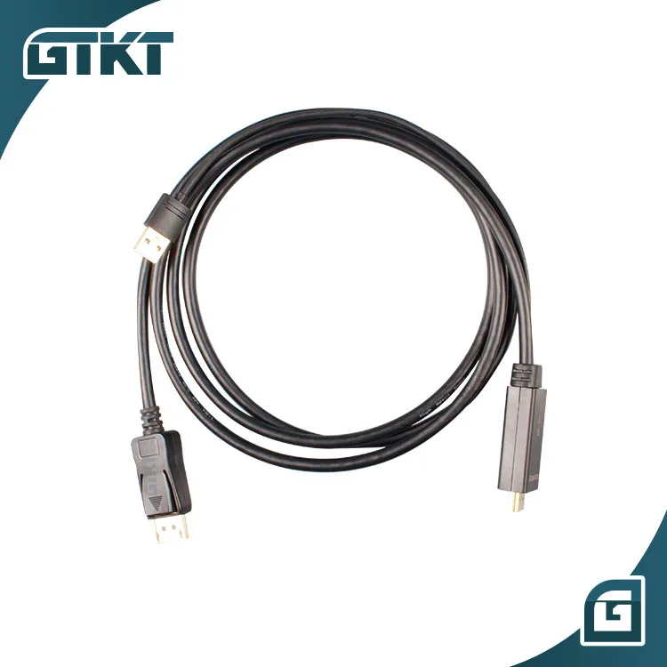  Адаптер штыревой HDMI на DP Мужской кабель 4k * 2k 30 Гц к Displayport каблю высокоскоростной для отображения порта К