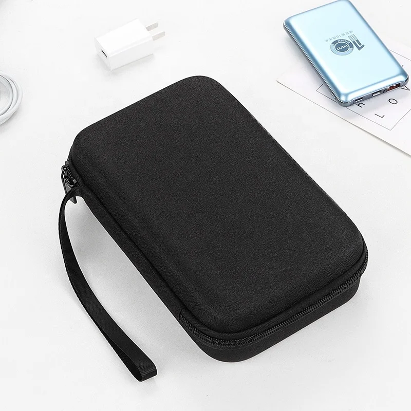 OEM ODM EVA Small Travel Bags Hard Drive Case For Electronic Organizer Waterproof USB Cable Power Bank SD Card Storage Bags