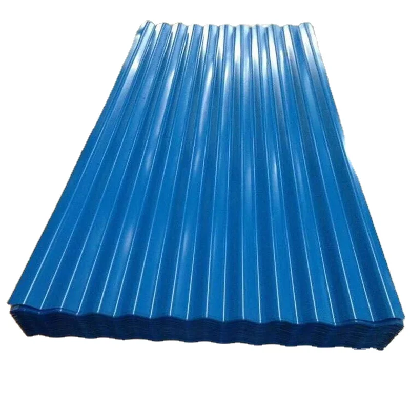 Best Seller 4x8 Galvanized Corrugated Sheet Metal Price Zinc Color Roofing Sheet Steel Roof