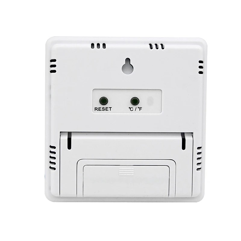 S-WS06A Outdoor Temperature Humidity Weather Household Wall Clock With Thermometer Room Temperature Humidity Wall Sensor