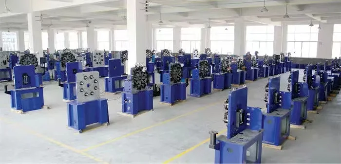 CNC-8322-8335 Wire diameter 0.2mm-7mm 3d cnc steel wire spring former bending machine,battery compression spring machine