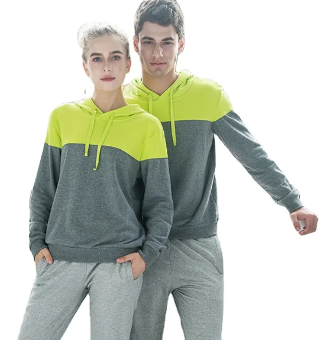 Men Women Korean Color Block Streetwear Ecofriendly Organic Cotton