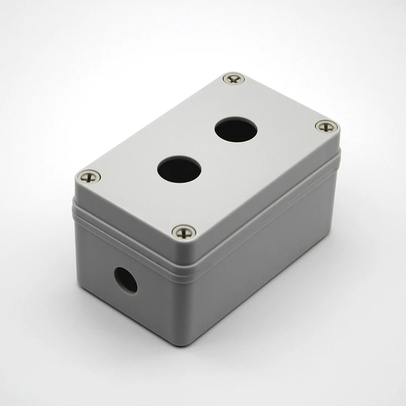 High quality waterproof switchboard indicator light box 1/2/3/ 4 holes button switch control box plastic case